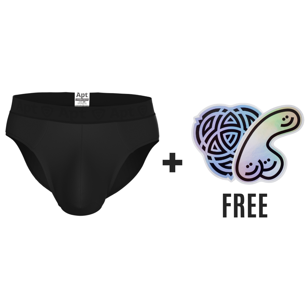 Apt Underwear Apt Apprentice Bundle Sticker Pack & Tango (Black)