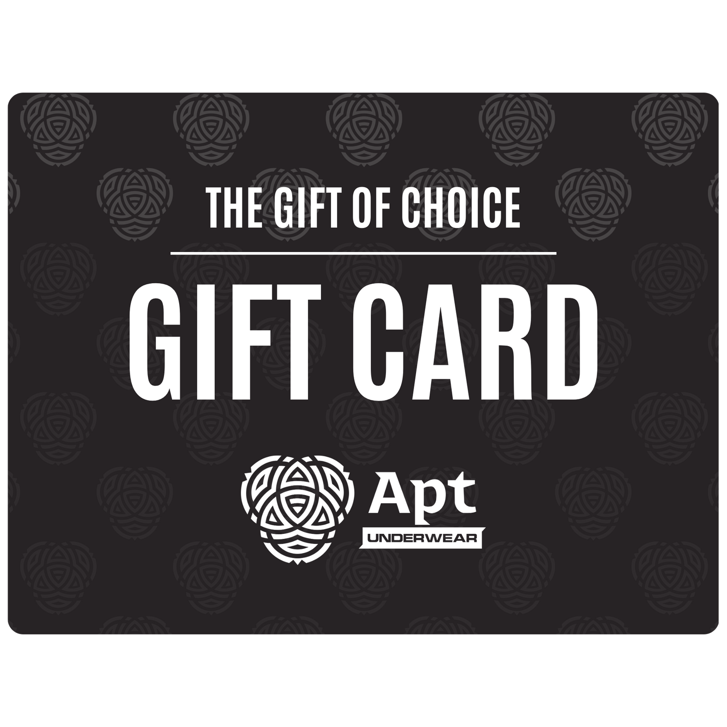 Apt Underwear Men's Pouch Underwear Gift Card