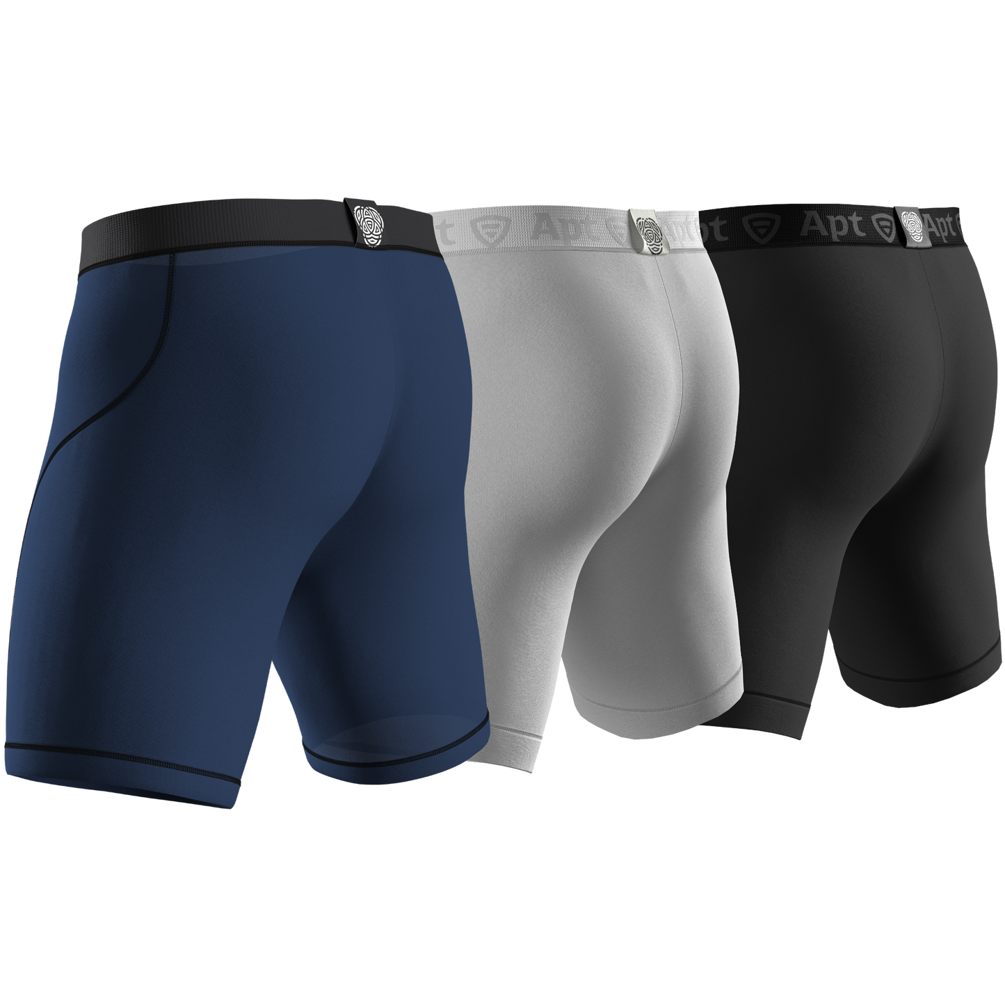 Apt Underwear Papa Original Pouch Men's Pouch Underwear Colour Trio Rear Side View