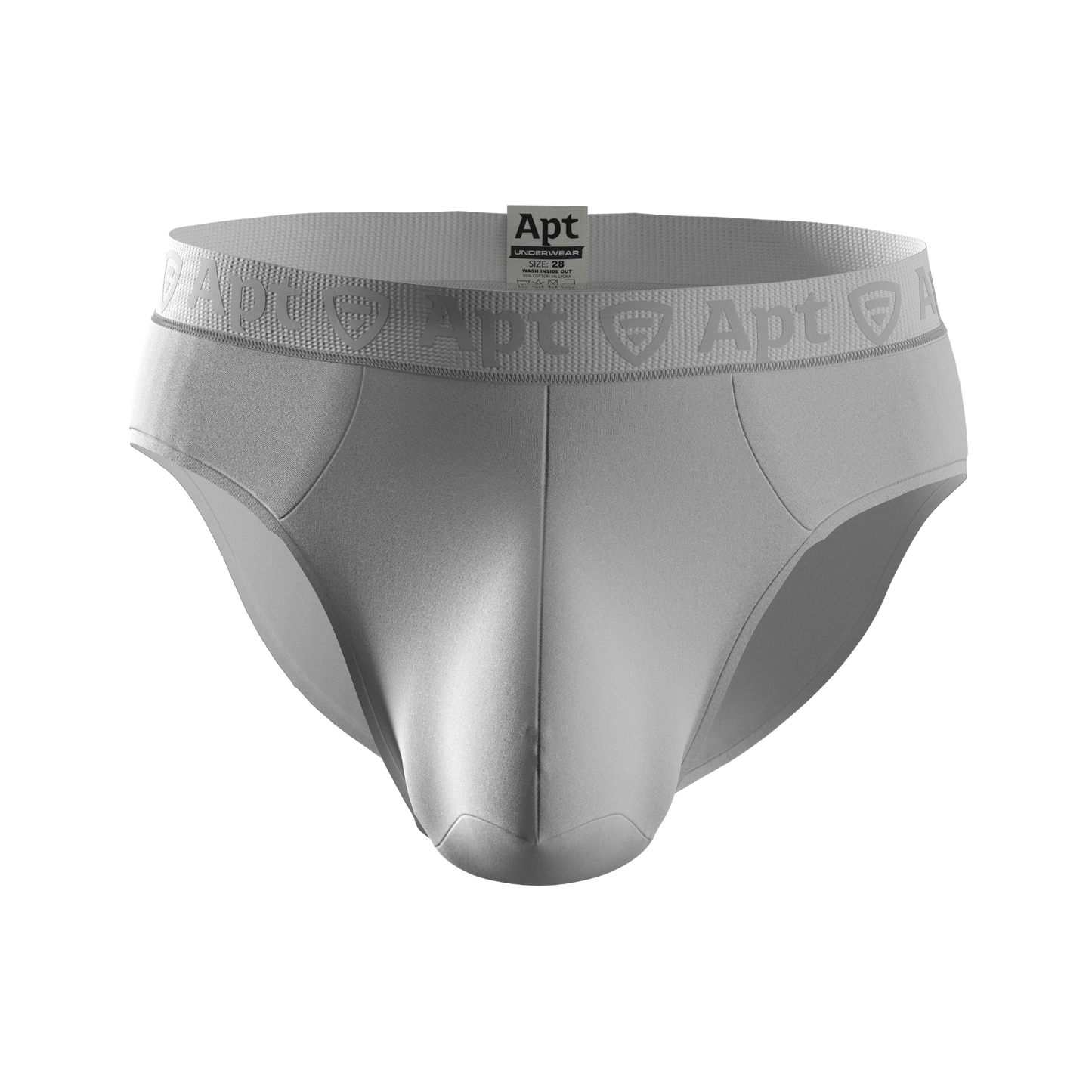 Apt Underwear Tango Original Pouch Men's Pouch Underwear White Front