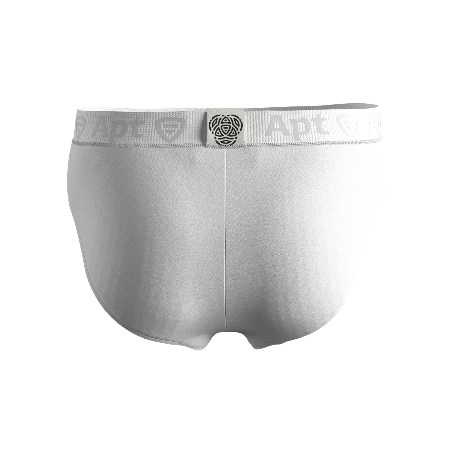 Apt Underwear Tango Original Pouch Men's Pouch Underwear White Rear View