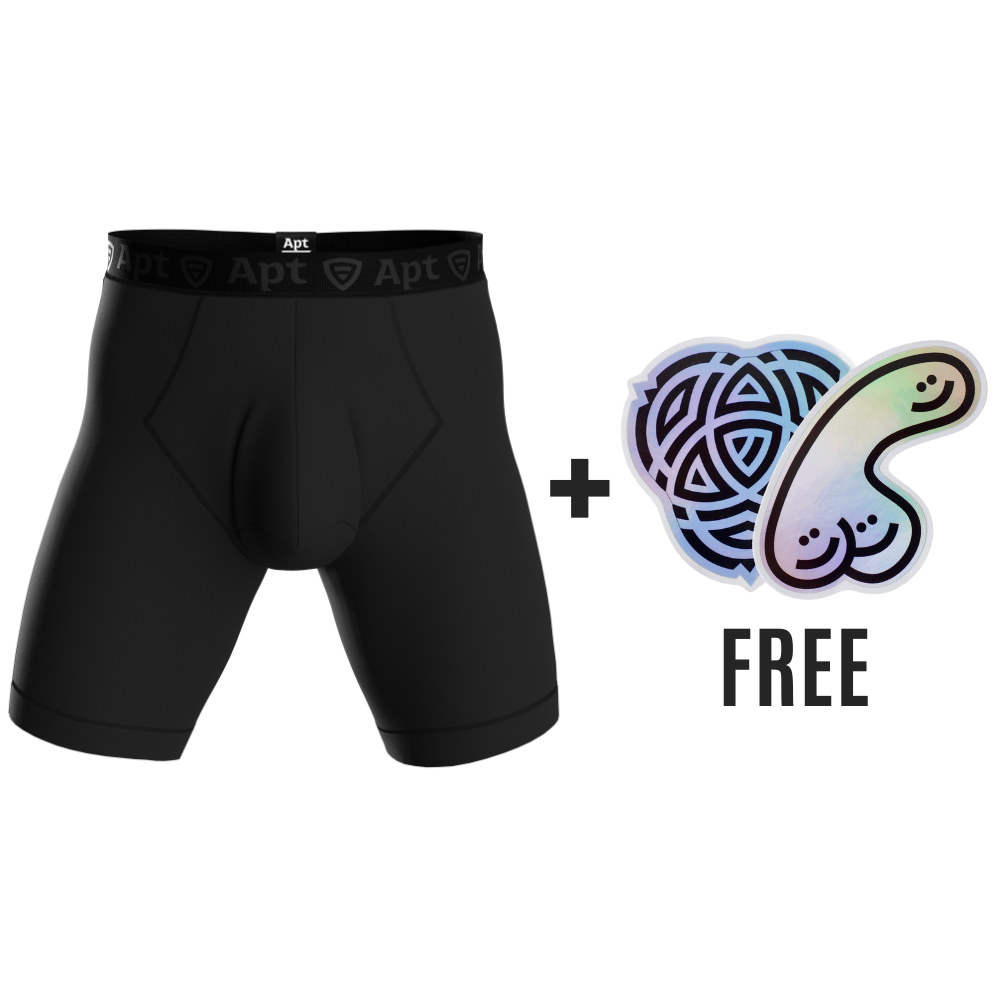 Apt Underwear Apt Apprentice Bundle Sticker Pack & Papa (Black)