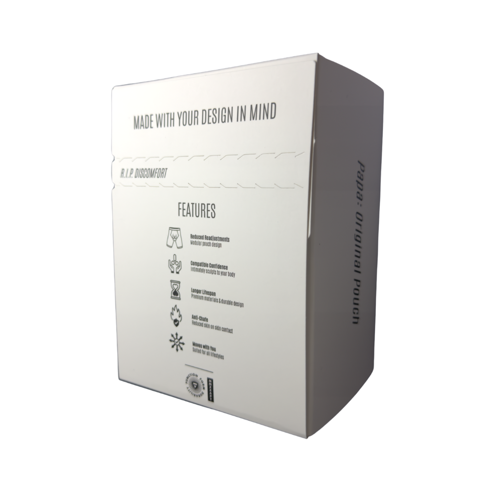 Apt Underwear Mens Pouch Underwear Papa 3 Pack Packaging Rear