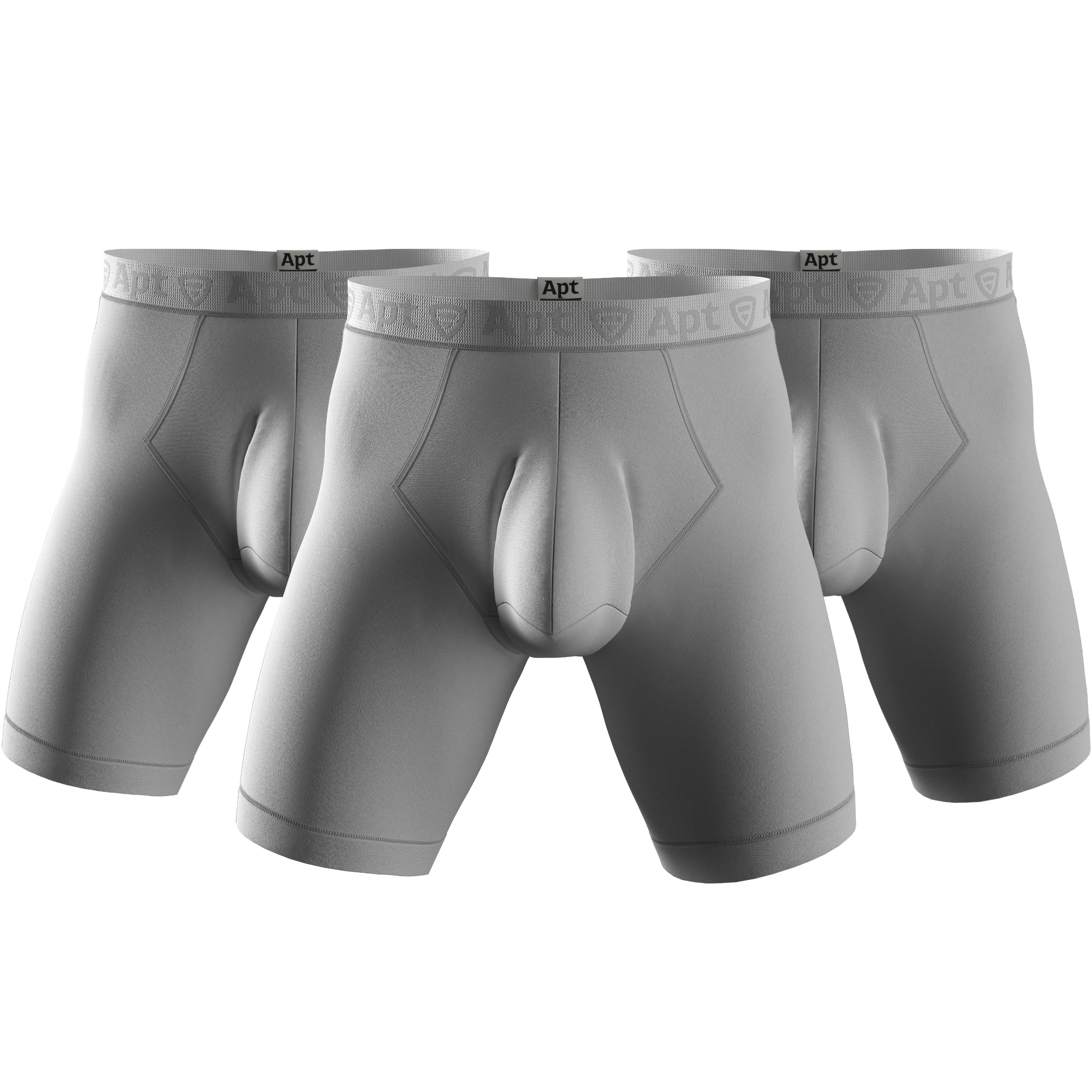 Apt Underwear Papa Original Men's Pouch Underwear Three Pack White