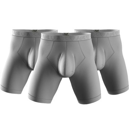 Apt Underwear Papa Original Men's Pouch Underwear Three Pack White