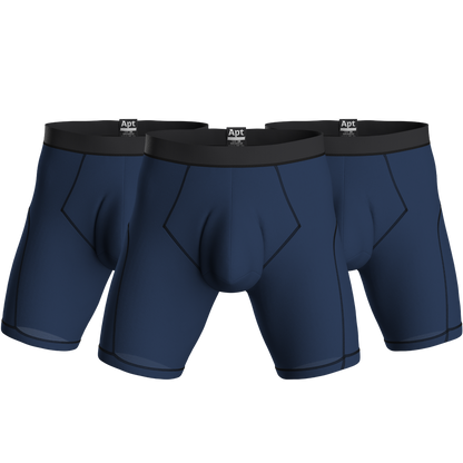 Apt Underwear Papa Original Pouch Men's Pouch Underwear 3 Pack Navy